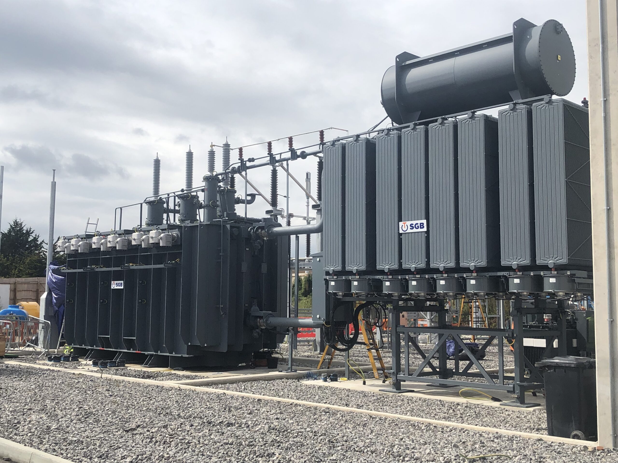 Power System Partners and SGB Supply and Install 2x 132MVA Transformers